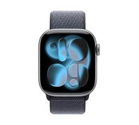 Apple MFFC4ZM/A smart wearable accessory Band Blue Nylon, Recycled polyester, Spandex