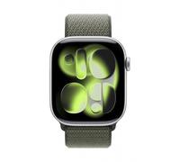 Apple MFFJ4ZM/A smart wearable accessory Band Green Nylon, Recycled polyester, Spandex