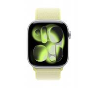 Apple MFFL4ZM/A smart wearable accessory Band Yellow Nylon, Recycled polyester, Spandex