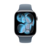 Apple MFGY4ZM/A smart wearable accessory Band Blue Fluoroelastomer