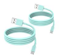 Apple MFi Certified 2m Lightning to USB Cable 2-Pack, Fast Charging Long Cable Cord for iPhone 13/12/12 mini/11/11Pro/Max/X/XS/XR/XS Max/8/7/6/iPad