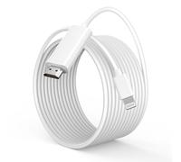 [Apple MFi Certified] Apple Lightning to HDMI Adapter for iPhone to TV,6FT Lightning to HDMI Cable Compatible with iPhone iPad,1080P Digital AV Adapter Sync Screen Connector to HDTV Monitor Projector