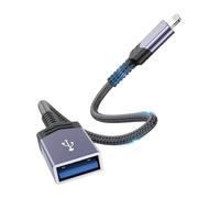 Apple MFi Certified iPhone/iPad Lightning to USB Camera Adapter - USB 3.0 OTG Converter for Data Sync & Accessory Support