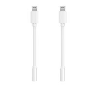 [Apple MFi Certified] Lightning to 3.5mm Headphone Jack Adapter,2Pack iPhone 3.5mm Headphones/Earphones Adapter Aux Audio Dongle Converter for iPhone14/13/12/11/11Pro/XR/X/XS/8/8P/7/7P Support all iOS