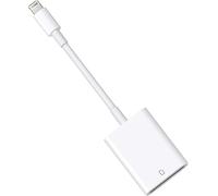 Apple MFi Certified Lightning to SD Card Camera Reader for iPhone/iPad - Plug and Play SD Card Reader Memory Card Reader Trail Camera Viewer Adapter for iPhone 14/13/12/11/XS/XR/X/8