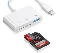 [Apple MFi Certified] Lightning to SD Card Reader for iPhone iPad