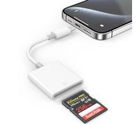 [Apple MFi Certified] USB C SD Card Reader for iPhone 16, USB Type C to SD Card Adapter Trail Game Camera Viewer Memory Card Reader for iPhone 16/16 Plus/16 Pro/16 Pro Max/15/15 Plus/15 Pro/15 Pro Max
