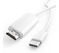 [Apple MFi Certified] USB C to HDMI Cable Adapter for iPhone 17 to TV