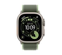 Apple Watch Band - Trail Loop - 49mm - Green/Neon - M/L