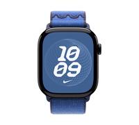 Apple MGD64ZM/A smart wearable accessory Band Blue Nylon, Recycled polyester, Spandex