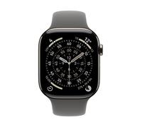 Apple MXLY3ZM/A smart wearable accessory Band Grey Fluoroelastomer