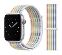 Apple Nike Sport Loop Pride Edition Strap 44mm MJWP3ZM/A for Apple Watch - Lightweight, breathable nylon with hook-and-loop fastener