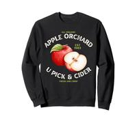 Apple Orchard U Pick Cider Fresh Organic Fruit Fun Fall Sweatshirt