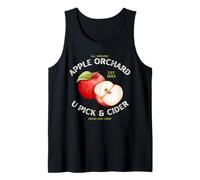 Apple Orchard U Pick Cider Fresh Organic Fruit Fun Fall Tank Top