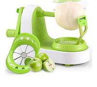 Apple Peeler, Multi-Function Fruit Peeler, Vegetable, Fruit Peeler, pear Potato Slice Movement, Peeling Machine Fast Manual Setting with 8 Blade Slicer Apple pear Peeler Five Seconds Peeling Machine
