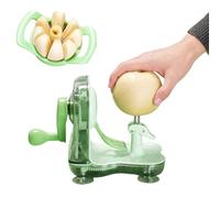 Apple Peeler, Pear Peeler and Corer, Ultra-Sharp Stainless Steel Blade，Automatic Hand Crank, with 1 Separator Peel, Core and Cut in Seconds, for Kitchen Manual Rotary Gadget