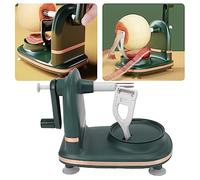 Apple Peeler Slicer Corer, Multi-Function Fruit Peeler with Stainless Steel Blades, Vegetable Peeler for Apples, Potatoes, Pears, Easy to Use Kitchen Tool