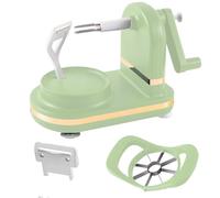 Apple Peeler, Vegetable Fruit Peeler Potato Peeling Machine Kitchen Peeling Tool for Cutting (Light Green)
