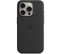 Apple iPhone 15 Pro Silicone Case with MagSafe - Black