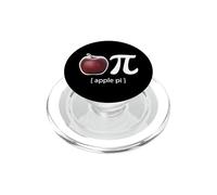 Apple Pi Funny for Math and Apple Pie Lovers or Happy Pi Day PopSockets PopGrip for MagSafe