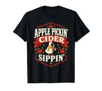 Apple Pickin Cider Sippin Apple Picking Orchard Value Graphic T-Shirt