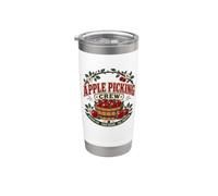 Apple Picking Crew Orchard Day Cider Season Fall Tradition Stainless Steel Insulated Tumbler