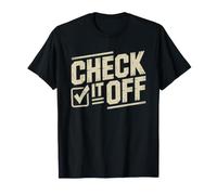 Apple Picking Day Fall Bucket List Check Off Orchard T-Shirt