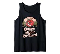 Apple Picking Girl Women Queen Of The Apple Orchard Tank Top