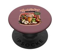 Apple Picking Season Autumn Cider Fall Harvest Orchard PopSockets Adhesive PopGrip