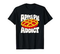 Apple Pie Lover Retro Graphic T-Shirt