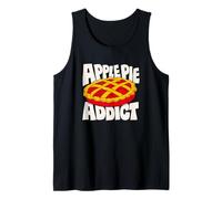 Apple Pie Lover Retro Graphic Tank Top