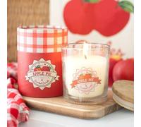 Apple Pie Scented Candle - Warm, Comforting Fragrance of Freshly Baked Apple Pie - Up to 28 Hours Burn Time - Ideal for Living Rooms, Kitchens, Bedrooms - Made with Premium Paraffin Wax