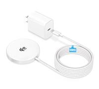 [Apple Qi2.2 Certified]Magnetic Wireless Charger, 10FT 25W iPhone Magsafe Charger Fast Phone Charging Pad Wireless Magnetic Braid Cable Charge for iPhone 17/17 Pro/17 Pro Max/Air/16 ProMax/15/14/13/12