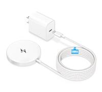[Apple Qi2.2 Certified]Magnetic Wireless Charger, 10FT 25W iPhone Magsafe Charger Fast Phone Charging Pad Wireless Magnetic Braid Cable Charge for iPhone 17/17 Pro/17 Pro Max/Air/16 ProMax/15/14/13/12