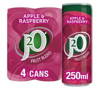 apple & raspberry cans 4 x 250ml, Apple and Raspberry Soft Drink with Sugar and Sweetener, Low in sugar, It’s the perfect guilt free treat, suitable for vegans and vegetarians