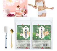 Apple Rose And Lotus Leaf Detox And Health-Preserving Tea, Apple Rose Louts Leaf Tea, Rose And Leaf And Health-Preserving Tea for Help You Shape The Perfect Body Curve (30Pcs)