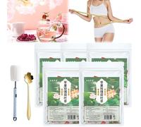 Apple Rose And Lotus Leaf Detox And Health-Preserving Tea, Apple Rose Louts Leaf Tea, Rose And Leaf And Health-Preserving Tea for Help You Shape The Perfect Body Curve (75Pcs)