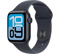 Apple SE (3rd Gen) 44 mm Waterproof Smart Watch GPS (2025) Midnight Sport Band