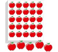 Apple Shape Stickers 1 Inch Mini Apples for Teachers Reward Labels Red Apple Stickers for Kids Cute Fruit Label Fall Classroom Decor School Incentives Classroom Awards Decorations,500 Pcs