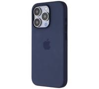 Apple Silicone Case for MagSafe for Apple iPhone 15 Pro Smartphones - Storm Blue