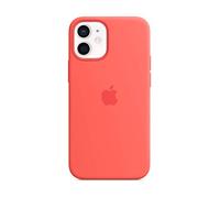 Official Apple iPhone 12 Mini Case MagSafe Silicone Pink Citrus MHKP3ZM/A