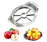 Apple Slicer, Apple Slicer, Stainless Steel, Fruit Cutter, Stainless Steel Apple Slicer, Apple Corer for Apples, Pears and Other Fruits, Kitchen Tool for Fruit Preparation