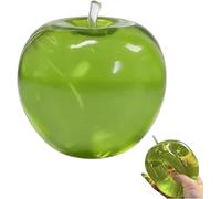 Apple Squishy, 2026 New Realistic Shaped Squeezes Balls, Fruit Squeeze Slow Rising Stress Relief Soft Cute Anxiety Apple Gifts Party Favor (Apple-Green)