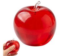 Apple Squishy, Slushy Apple Squishy for Stress Relief and Focus, Elegant Decorations for Adults and Kids, Desk and Travel Anxiety Management Tool with Slow Rebound Texture
