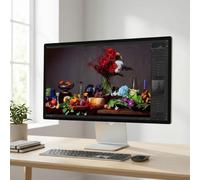 Apple Studio Display 27-inch 5K with standard glass, height-adjustable 27-inch Apple display with 5K resolution, standard glass, 12 MP camera,