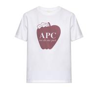Apple T-shirt - female - A.P.C. - T-Shirts - White - L - Tops L