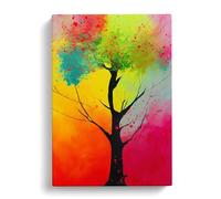 Apple Tree Colours Vol.1 Canvas Print for Living Room Bedroom Home Office Décor, Wall Art Picture Ready to Hang, 30x20 Inch (76x50 cm)