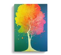 Apple Tree Colours Vol.2 Canvas Print for Living Room Bedroom Home Office Décor, Wall Art Picture Ready to Hang, 30x20 Inch (76x50 cm)
