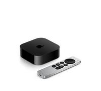 Apple TV 4K Black, Silver 4K Ultra HD 128 GB Wi-Fi Ethernet LAN