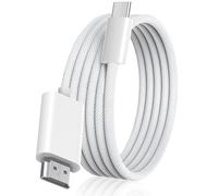 Apple USB-C to HDMI Cable 4K@60Hz for iPhone 15 16 to TV, MFi Certified Nylon Braided High-Speed Type-C to HDMI 2.1 Cord [Thunderbolt 5/4/3 Compatible] for MacBook, iPad Pro, iMac, Galaxy S25/S24